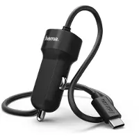 Hama 00108397 Adaptateur de charge pour voiture USB C noir