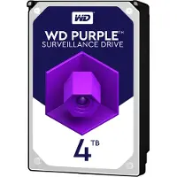 Western Digital Purple 4TB SATA 6Gb/s CE HDD 8,9cm 3,5Zoll internal IntelliPower 64MB Cache 24x7 Bulk