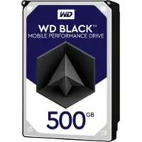 Western Digital Disque dur WD Black Performance WD5000LPLX 2,5 pouces SATA 500 Go - Disque dur - 7 200 tr/min, 12 ms - Pour montage interne