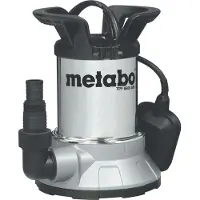 Metabo Tauchpumpe 450 W Brunnenpumpe 6600 l/h, Gartenpumpe max. 0,6 bar