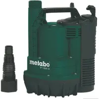 Metabo Tauchpumpe TP 12000 SI, flachsaugend 2-3 mm, 600 W, Färdermenge 11700 l/h