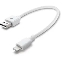 Cellularline Câble Usb - Lightning Charge & Sync 15 Cm Blanc (usbdatactrmfiiph5)