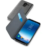 Cellularline Samsung Galaxy A8 (2018), book essential zwart