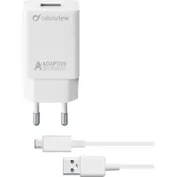 Cellularline 15W / 3A Kit chargeur Micro USB Câble d'alimentation Qualcomm 3.0 100cm