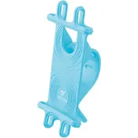 Cellularline Support vélo pour Smartphone 4" - 6" Bleu