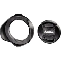 Hama Pare-soleil avec bouchon d’objectif 52mm