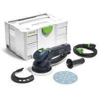 Festool RO 150 FEQ-Plus ROTEX Ponceuse roto-excentrique 720W, course 5mm + Coffret Systainer + Plateau de ponçage (575069)