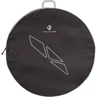 M-Wave , Sacoche pour roues 26 - 29', Rembourrée, Avec poche intérieure pour attache rapide, Diamètre 83Cm, Avec poignée de transport