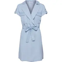 Noisy May Robe-chemise 'Vera' bleu clair