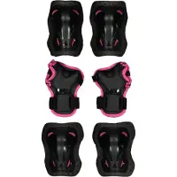 Rollerblade Skate Gear 3 Pack Elbow Guards Noir 2XS Enfants