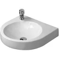 Duravit Lavabo ARCHITEC sans meuble vasque 575x520mm 1 HL à gauche blanc (520 mm, 575 mm)