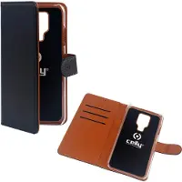 Celly WALLY Mobile Phone Case 16.6 cm (6.53') Book Case Black (Mate 20), Coque pour téléphone portable, Noir