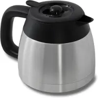 Inventum Cafetière 8 tasses Cafetière filtre 900 W Acier inoxydable KZ618