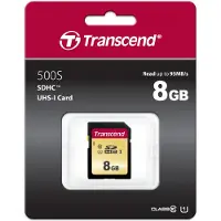 Transcend 8GB, UHS-I, SD 8 Go SDHC MLC Classe 10
