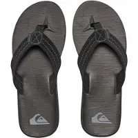 Quiksilver Carver Suede Sandals Noir EU 39 Homme