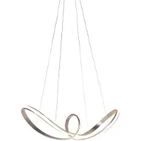 QAZQA Suspension design en acier avec variateur d'intensité, LED incluse - Viola Due