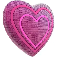 JAM Jamoji Heart Mono portable speaker Porpora HX-PEM06-EU
