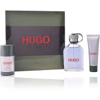 HUGO BOSS Coffret cadeau Hugo Eau de toilette 125 ml, gel douche Hugo 50 ml et déodorant stick Hugo 75 ml - 125 ml