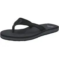 Quiksilver Carver Suede Sandals Noir EU 42 Homme