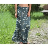 Cocoon Shield Silk Sarong Anti Insect Blanket Bleu 110 x 180 cm