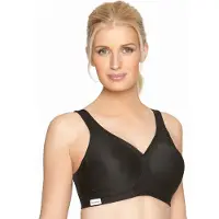 Glamorise Soutien-gorge de sport Glamorise Noir