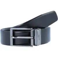 JOOP! Ceinture brun foncé / noir