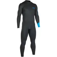 iON Base 3/2 Mm Junior Long Sleeve Back Zip Neoprene Suit Noir 14 Years Enfants