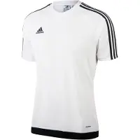 Adidas T-Shirt fonctionnel 'Estro 15' noir / blanc