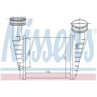 Nissens Intercooler 96680