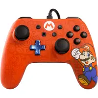 PowerA 1506261, manette de jeu, Nintendo Switch, analogique, filaire, USB, rouge