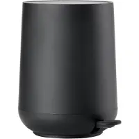 Zone Denmark ZONE Seau à pédale NOVA noir plastique avec soft-touch env. 5 L | ZO-352045