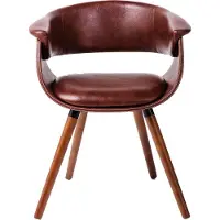 Kare design Chaise Avec Accoudoirs Monaco Nougat