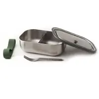Black+blum Stainless Steel Lunch Box 1l Argenté