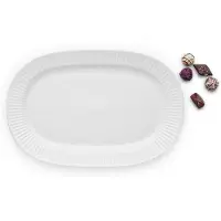 Eva Trio Legio Nova Serving-37x25 Cm Dish Argenté