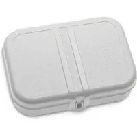 Koziol Boîte à Déjeuner Koziol Pascal L avec Compartiment Organic Grey