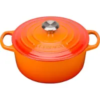 Le Creuset Cocotte 24 cm, 4,2 L orange