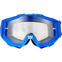 100% Hommes, Lunettes de sport, Accuri (Reflex Bleu, Transparent), Bleu