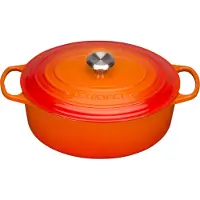 Le Creuset Cocotte Ovale 31 cm Volcanique