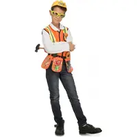 MOM Je Veux être Un Costume De Constructeur Pour Enfants