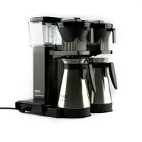 Moccamaster Cafetière à filtre 89402 KBGT20, 2 x 1,25 litre, 2900 W, noir