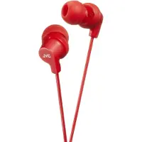 JVC HA-FX10 - Écouteurs - intra-auriculaire - filaire - jack 3,5mm - isolation acoustique - rouge
