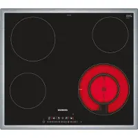 Siemens iQ300 ET645FFN1E plaque Noir Intégré 60 cm Céramique 4 zone(s)