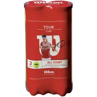 Wilson nosize Tour Comp Bi Pack 2 Tubes De 4