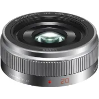 Panasonic Lumix G 20mm f/1.7 II Argent