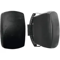 Omnitronic OD-4 set d'enceintes passives 2 voies pour l'extérieur, noir