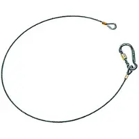 Avenger Safety Cable 70 Cm X 5 Mm Argenté