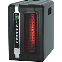 Montana Gd9215Bd1 Chauffage électrique infrarouge Sunheat avec télécommande 150M3
