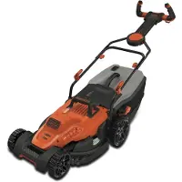Black & Decker Tondeuse 42 cm - Moteur universel 1800 W - EASYSTEER BLACK+DECKER BEMW481ES-QS