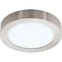 Eglo 94525 Fueva 1 LED luminaire apparent 16.47W métal moulé nickel mat