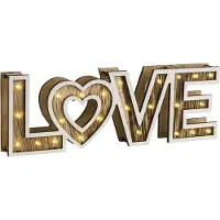 Globo Lighting Globo Love Lampe de table plastique, 26xLED ; 29976